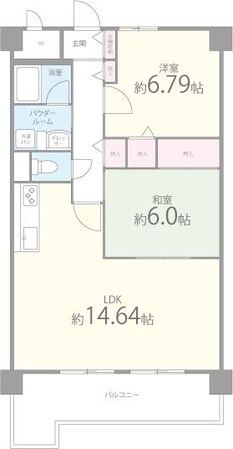 メゾン・ポレールの物件間取画像